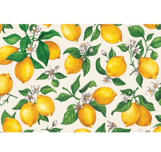 Lemons Placemat - Veranda Cafe & Mercantile