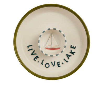 Live Love Lake Chip and Dip Server - Veranda Cafe & Mercantile