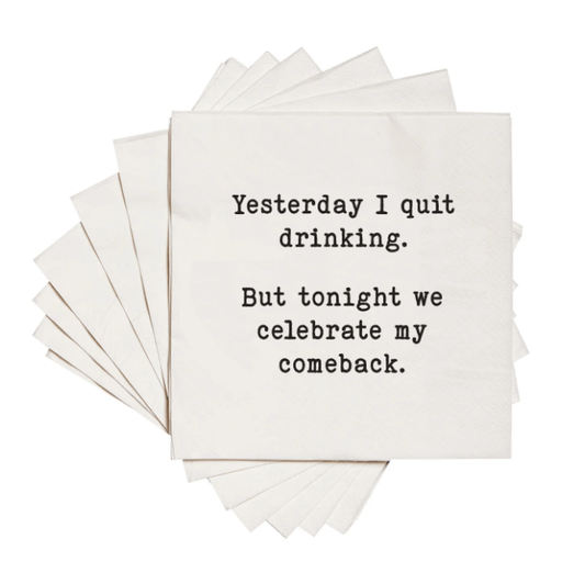 Look at me Napkins - Veranda Cafe & Mercantile