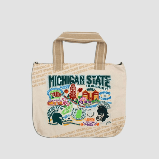Michigan State University Collegiate Tote Bag - Veranda Cafe & Mercantile