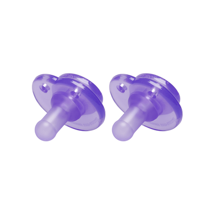 Nookums Paci - Plushies Replacement Pacifier - Purple 2 Pack - Veranda Cafe & Mercantile