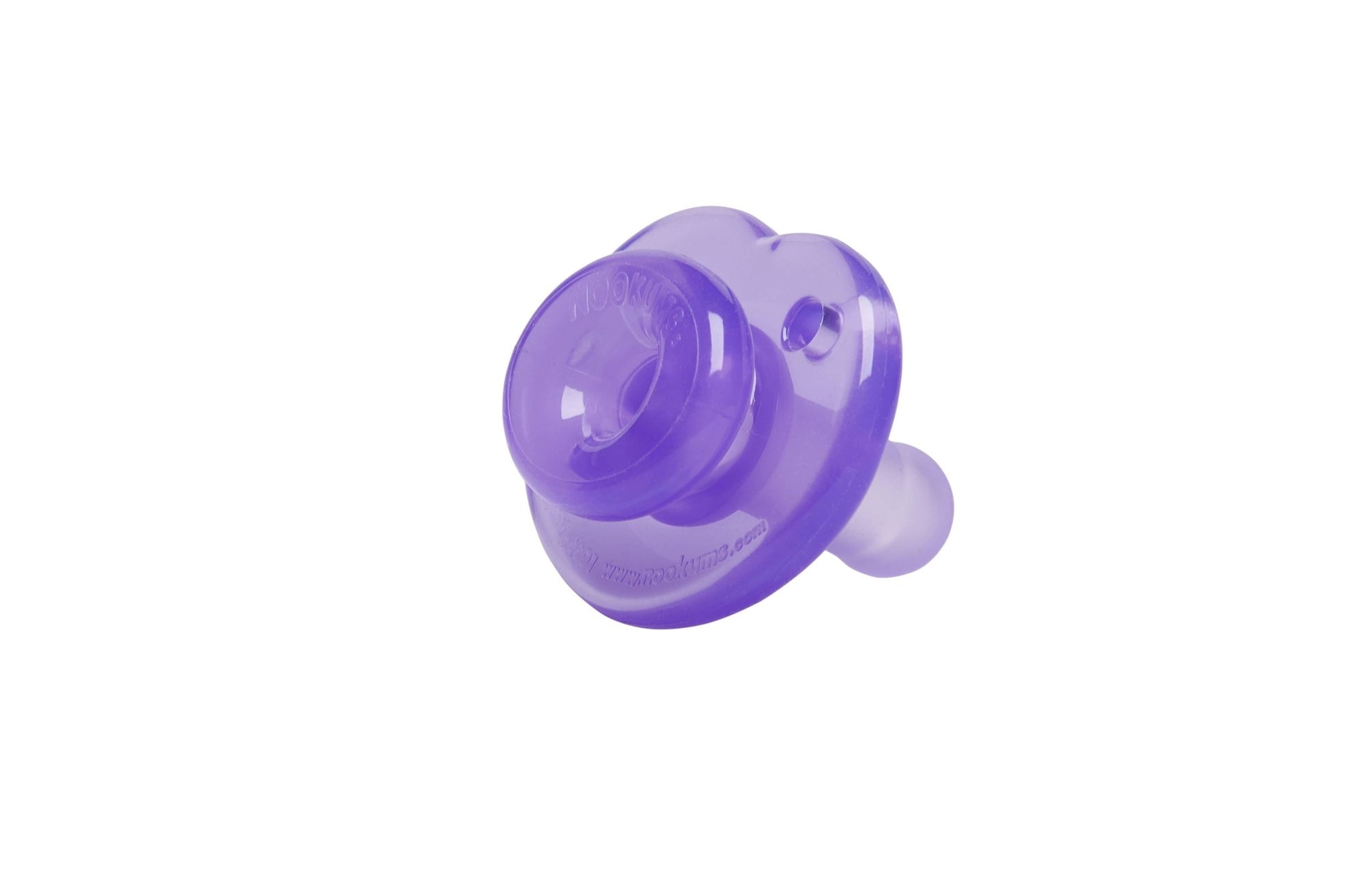 Nookums Paci - Plushies Replacement Pacifier - Purple 2 Pack - Veranda Cafe & Mercantile