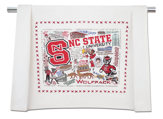 North Carolina State University Dish Towel - Veranda Cafe & Mercantile