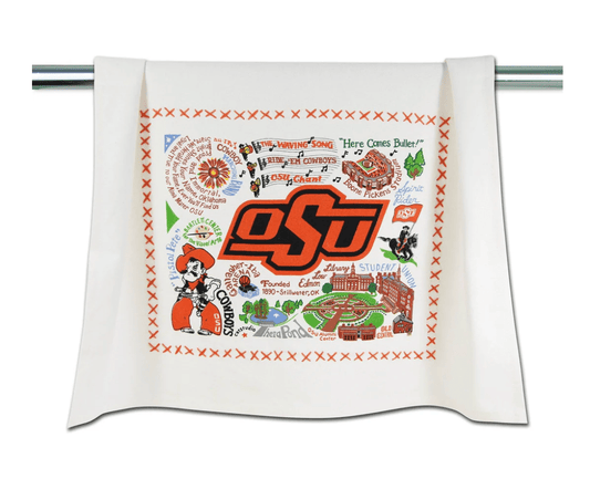Oklahoma State University Dish Towel - Veranda Cafe & Mercantile