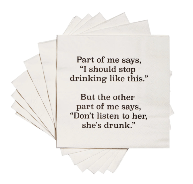 Part of Me Napkins - Veranda Cafe & Mercantile
