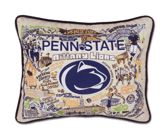 Penn State University Embroidered Pillow - Veranda Cafe & Mercantile