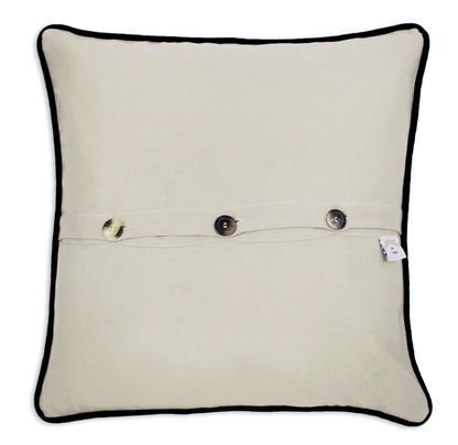 Phoenix Hand - Embroidered Pillow - Veranda Cafe & Mercantile