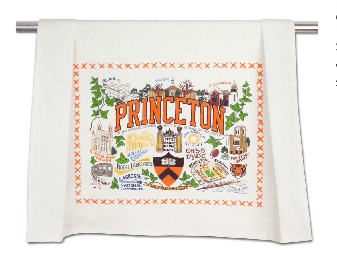 Princeton University Dish Towel - Veranda Cafe & Mercantile
