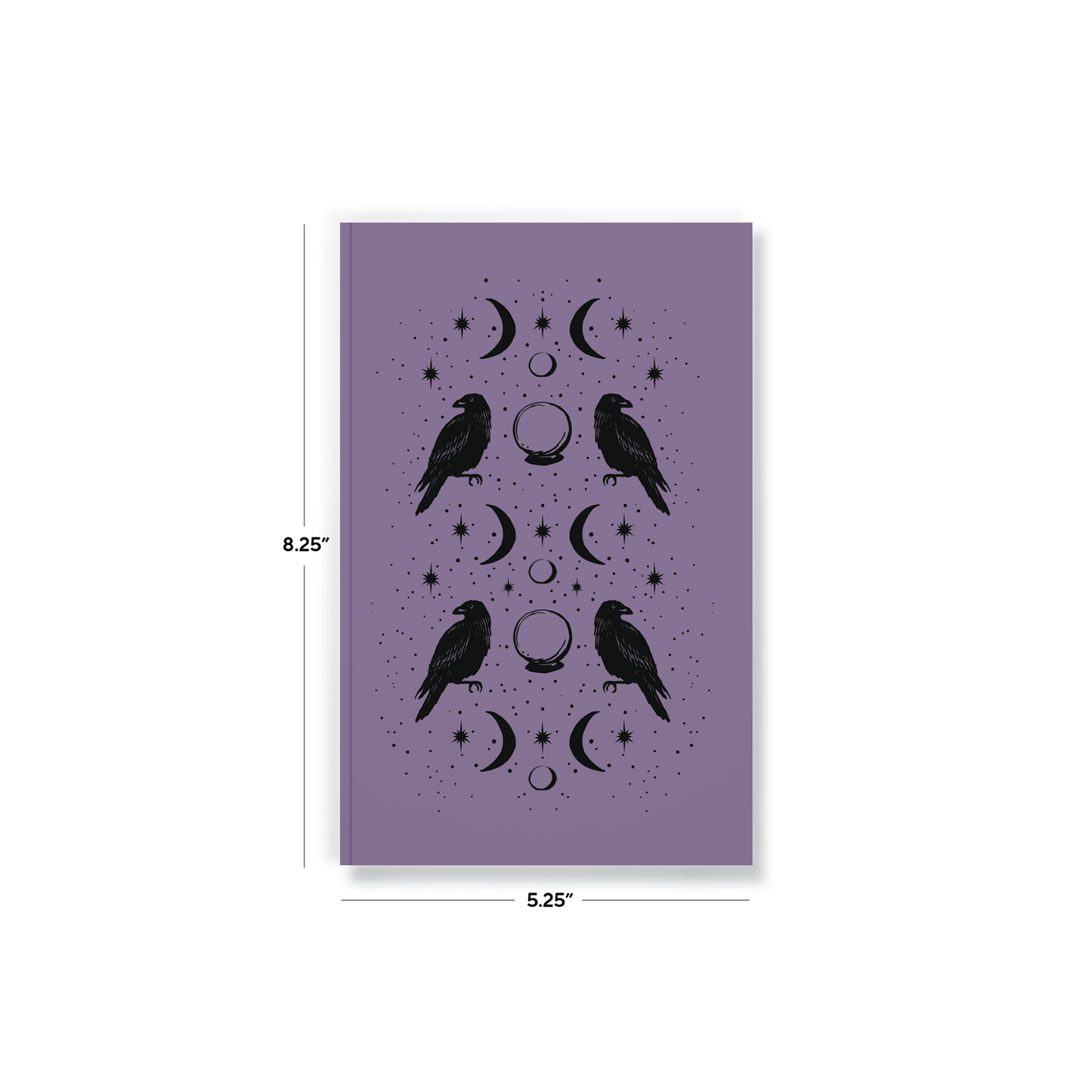 Raven of Fortune Layflat Journal Notebook - Veranda Cafe & Mercantile