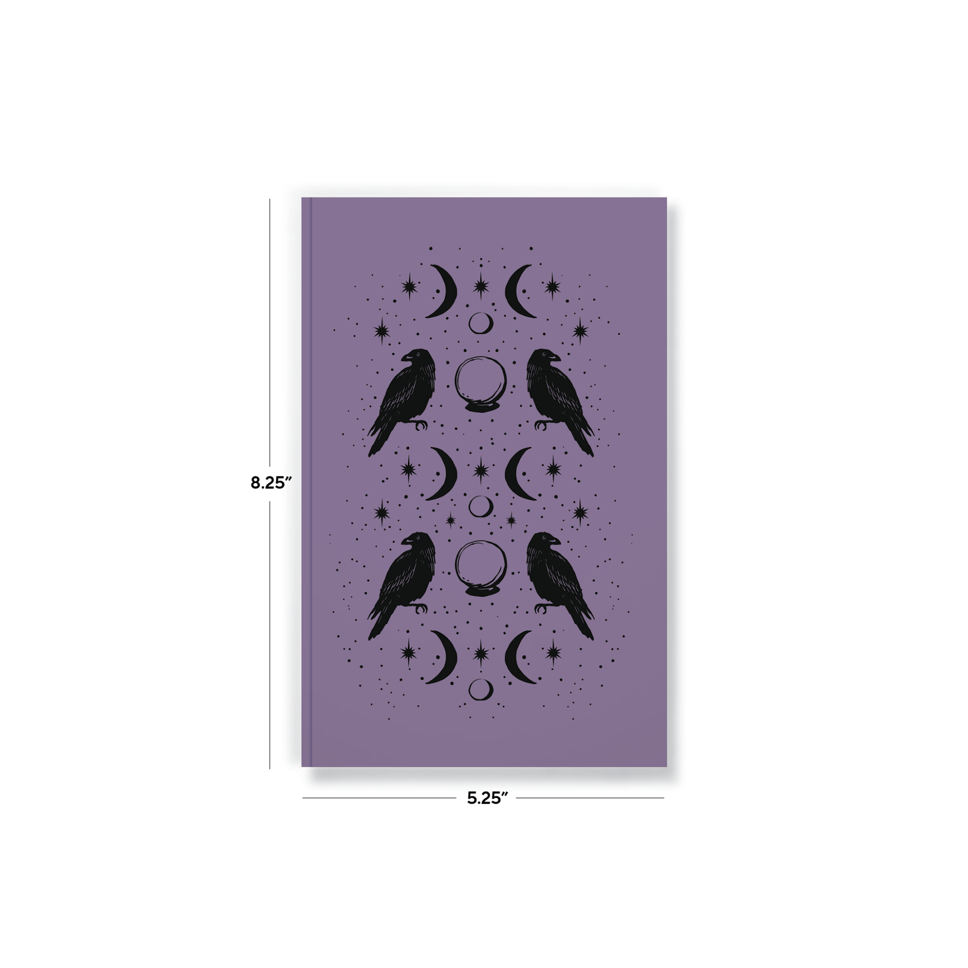 Raven of Fortune Layflat Journal Notebook - Veranda Cafe & Mercantile
