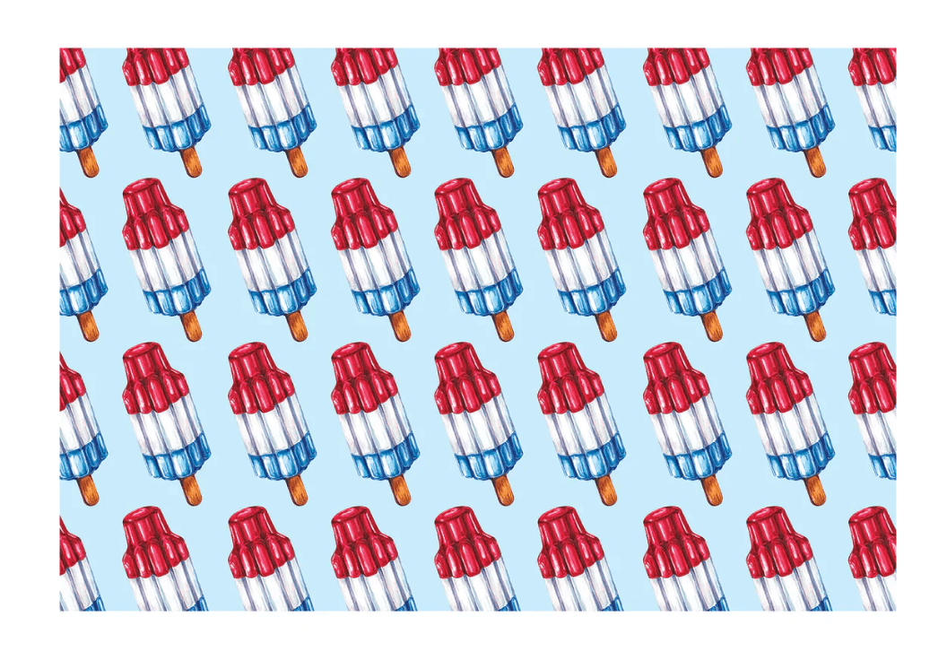 Rocket Pop Placemat - Veranda Cafe & Mercantile