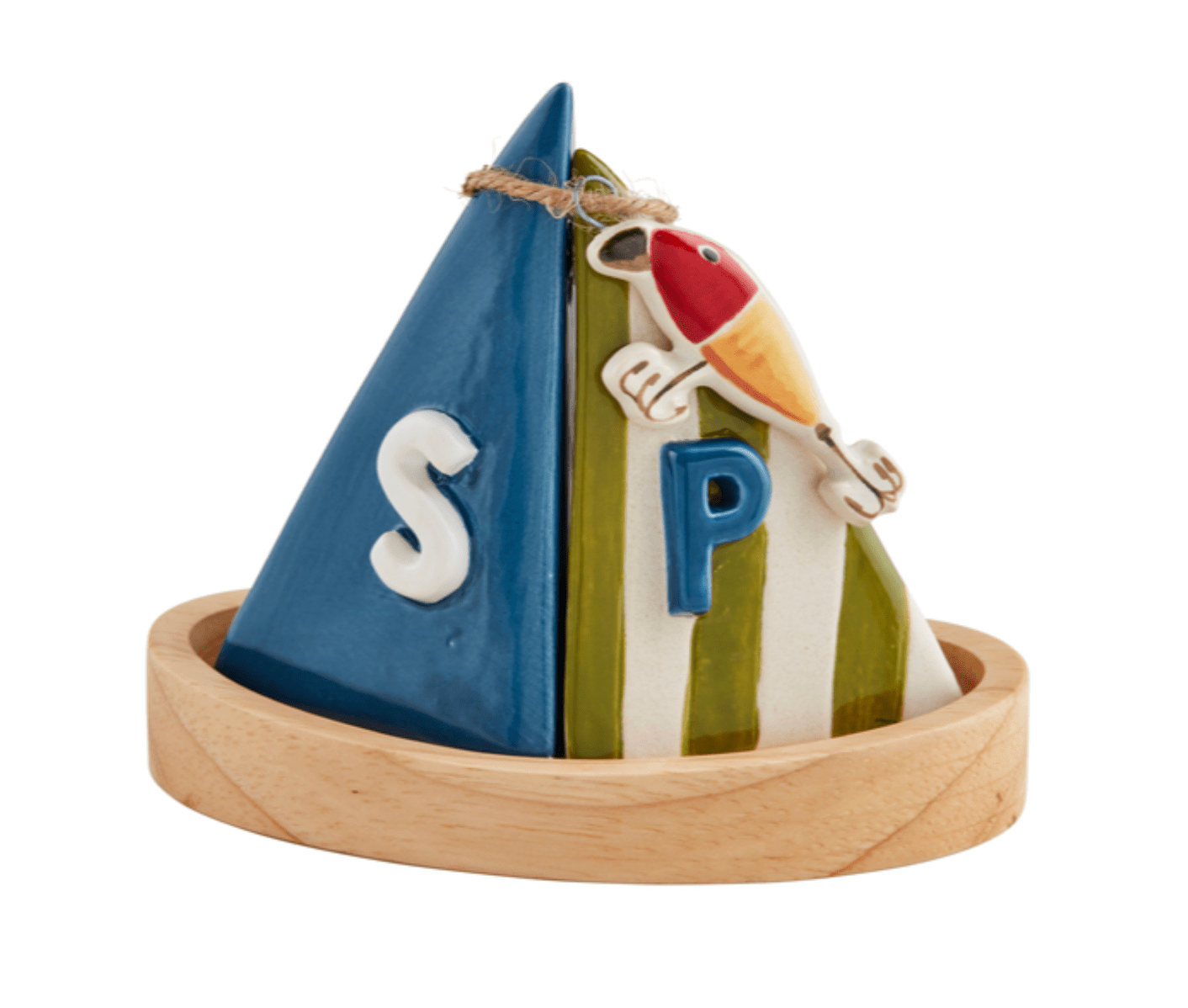 Sailboat Salt and Pepper Set - Veranda Cafe & Mercantile