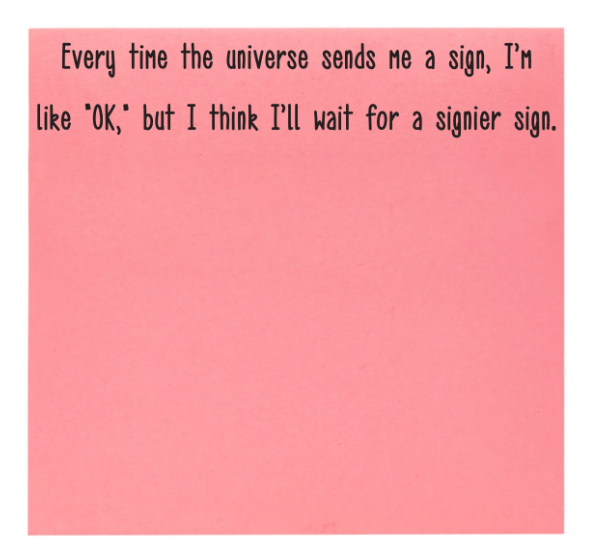 Signier Sign Sticky Notes - Veranda Cafe & Mercantile