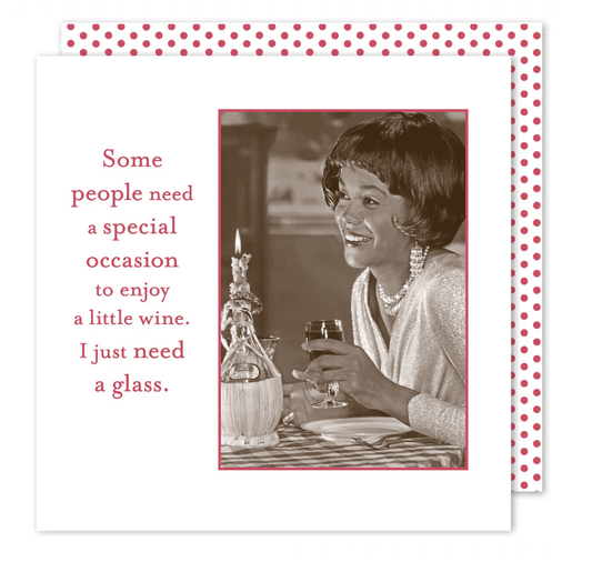 Special Occasion Beverage Napkin - Veranda Cafe & Mercantile
