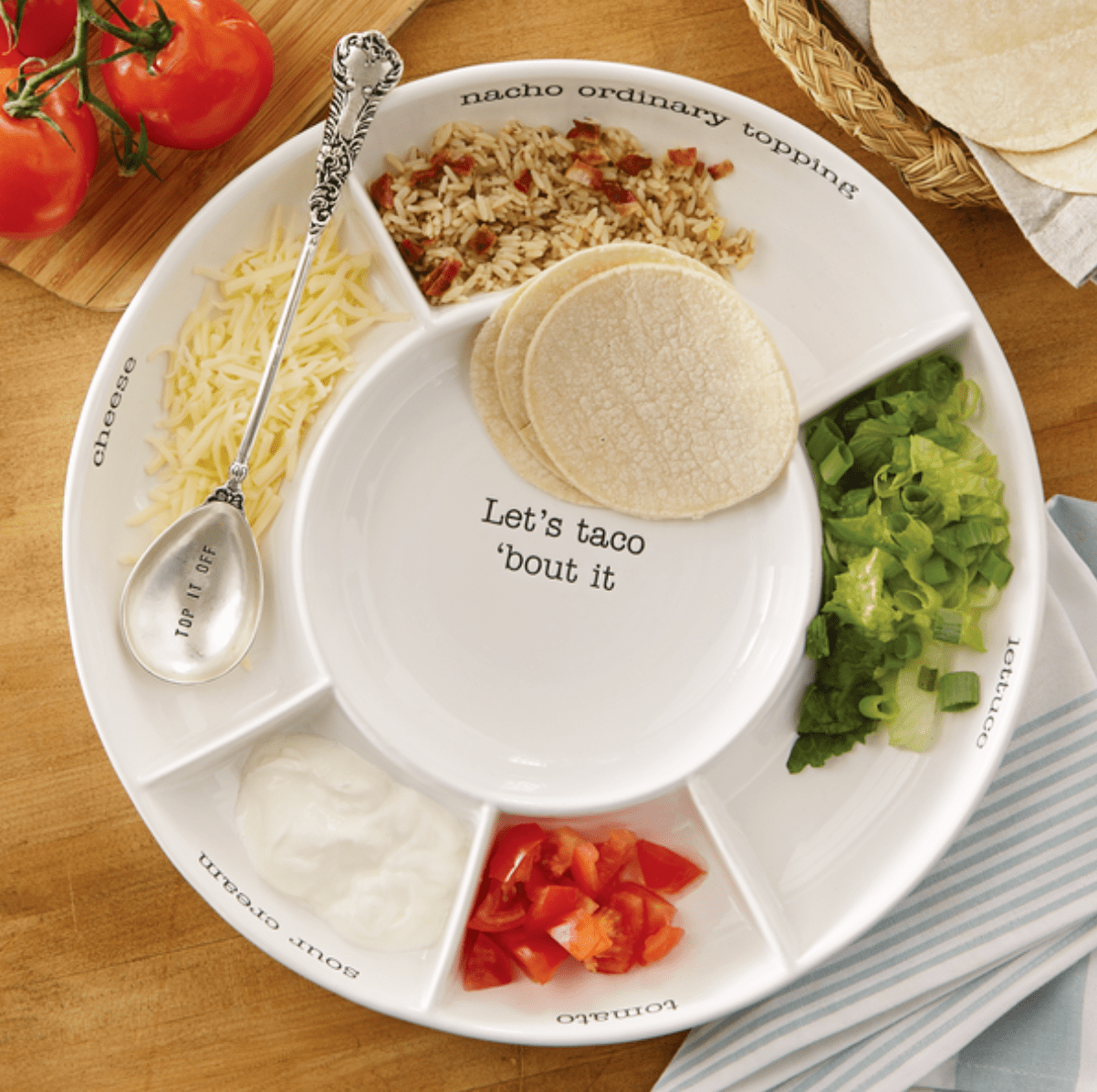 Taco Bar Serving Set - Veranda Cafe & Mercantile