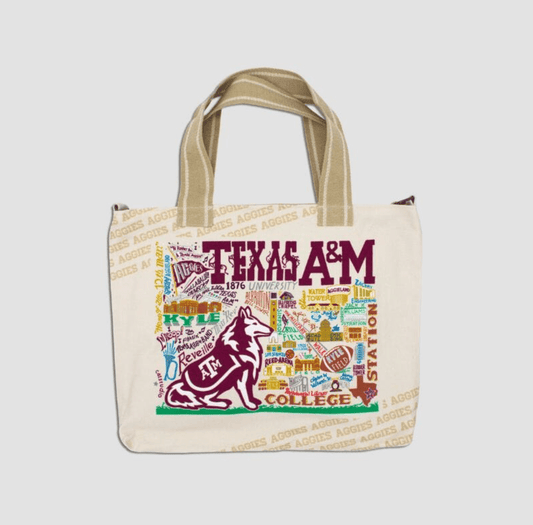 Texas A&M University Collegiate Tote Bag - Veranda Cafe & Mercantile
