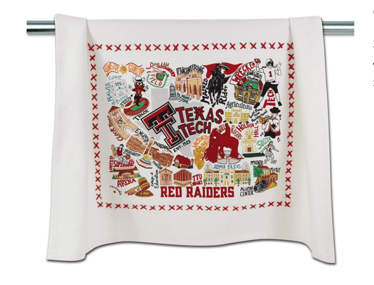 Texas Tech University Dish Towel - Veranda Cafe & Mercantile