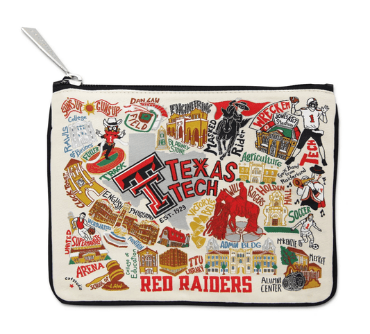Texas Tech University Zip Pouch - Veranda Cafe & Mercantile