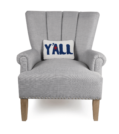 Texas Y'All Boots Hook Pillow - Veranda Cafe & Mercantile
