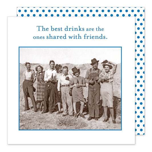 The Best Drinks Beverage Napkins - Veranda Cafe & Mercantile