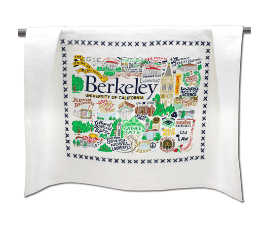 UC Berkeley (Cal) Academic Dish Towel - Veranda Cafe & Mercantile