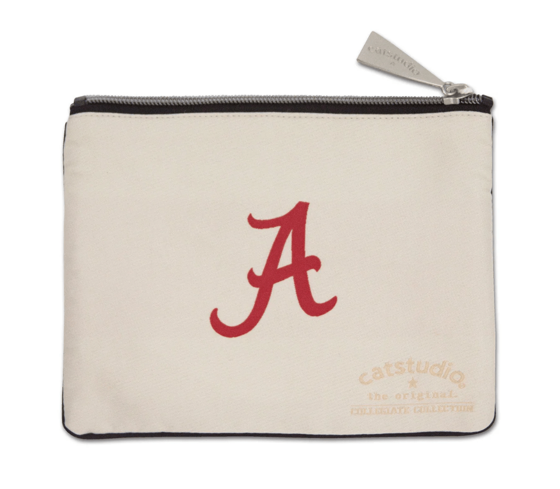 University of Alabama Zip Pouch - Veranda Cafe & Mercantile