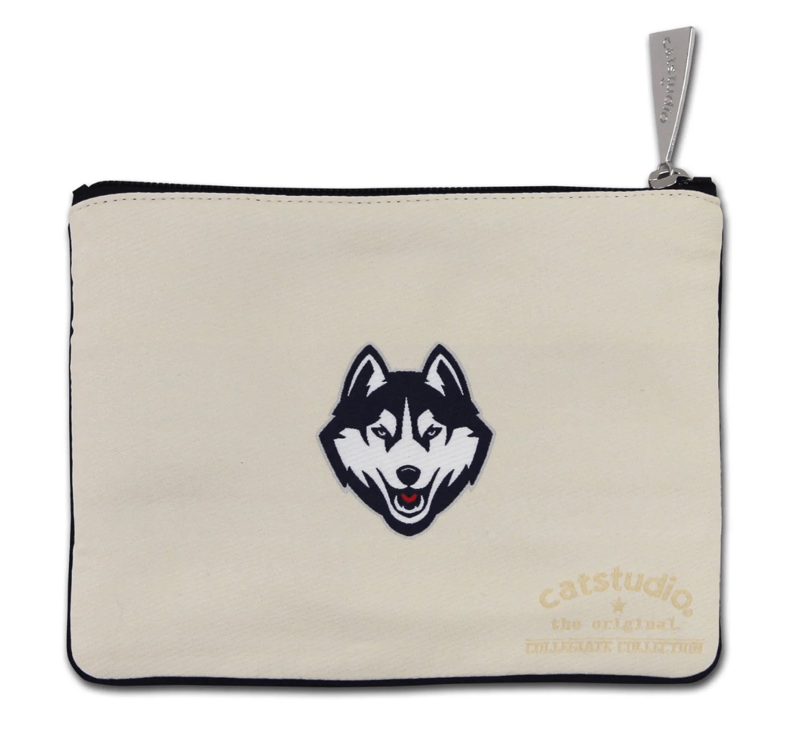 University of Connecticut Zip Pouch - Veranda Cafe & Mercantile