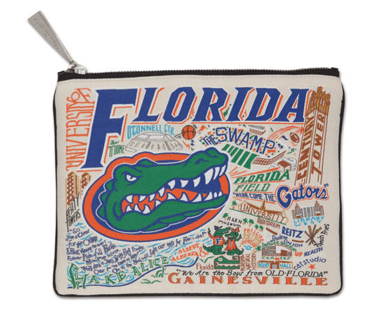 University of Florida Zip Pouch - Veranda Cafe & Mercantile