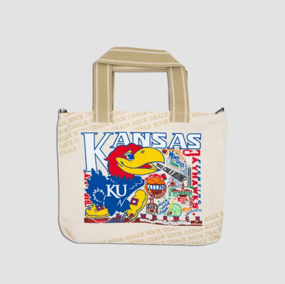 University of Kansas Collegiate Tote Bag - Veranda Cafe & Mercantile