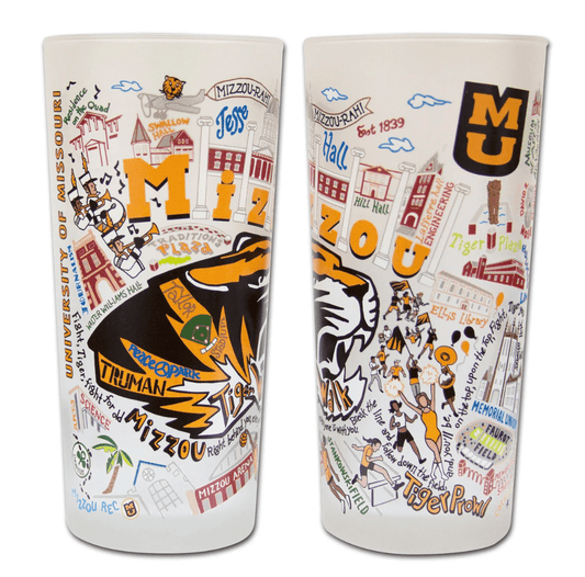 University of Missouri (Mizzou) Drinking Glass Set - Veranda Cafe & Mercantile