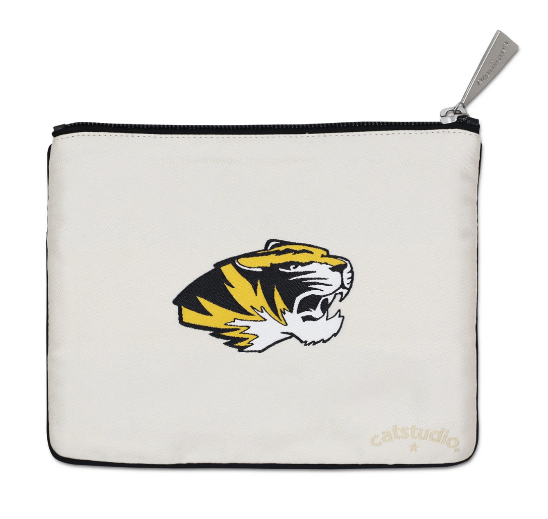 University of Missouri (Mizzou) Zip Pouch - Veranda Cafe & Mercantile