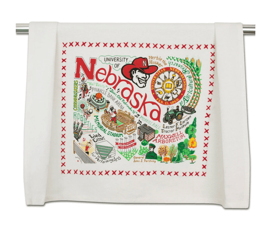 University of Nebraska Dish Towel - Veranda Cafe & Mercantile
