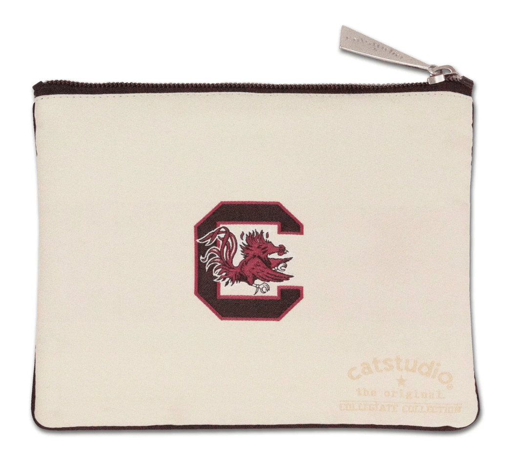 University of South Carolina Zip Pouch - Veranda Cafe & Mercantile