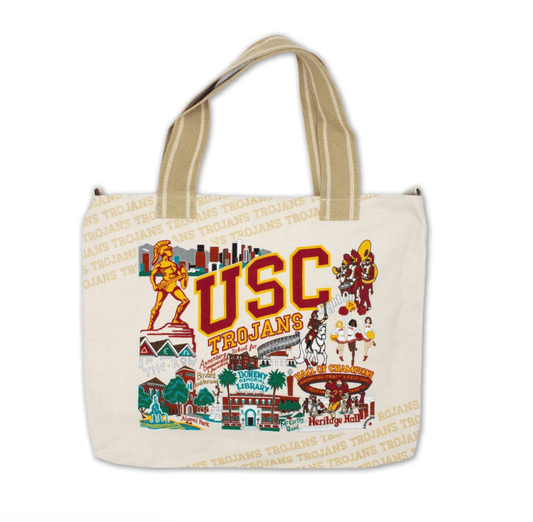 University of Southern California Collegiate Tote Bag - Veranda Cafe & Mercantile