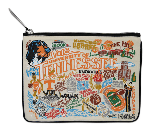 University of Tennessee Zip Pouch - Veranda Cafe & Mercantile