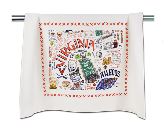 University of Virginia Dish Towel - Veranda Cafe & Mercantile