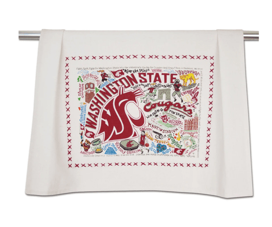 Washington State University Dish Towel - Veranda Cafe & Mercantile