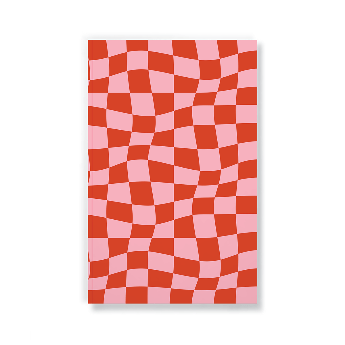 Wonky Checkers Classic Layflat Journal Notebook - Veranda Cafe & Mercantile