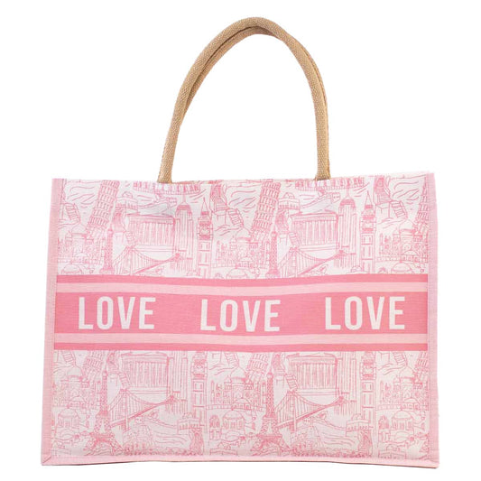 World of Wonder Juco Tote - Veranda Cafe & Mercantile