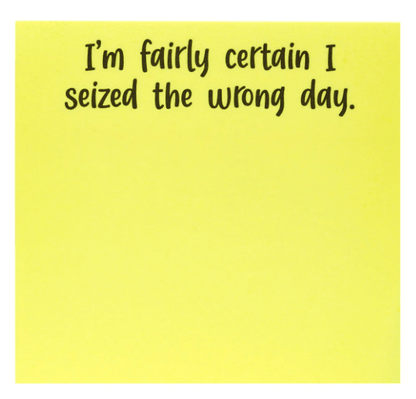 Wrong Day Little Notes - Veranda Cafe & Mercantile