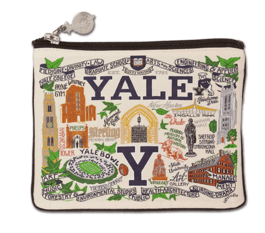 Yale University Zip Pouch - Veranda Cafe & Mercantile